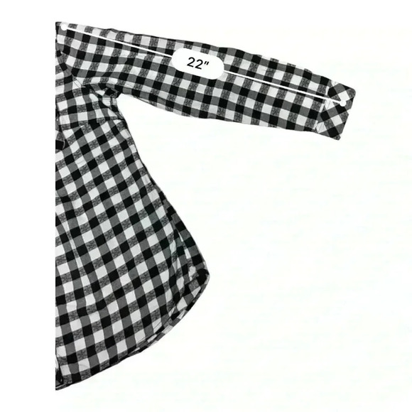 Women’s Croft and Barrow The extra Soft Plaid Flannel Shirt size M | Pre loved - Picture 6 of 8
